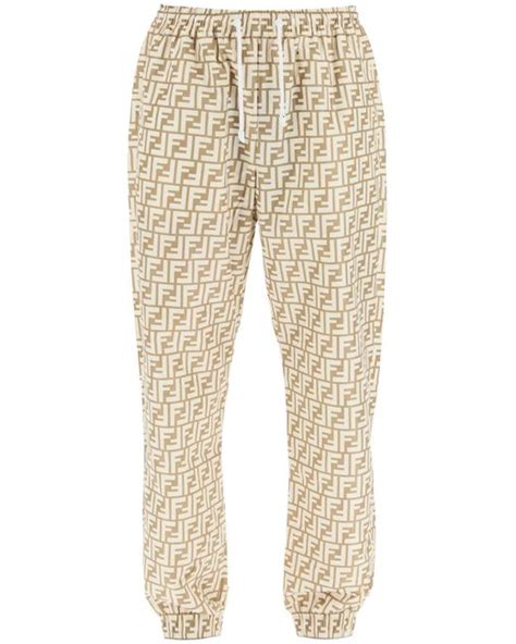 fendi pants men|fendi nylon jogging pants.